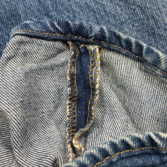 Vintage Levi’s 501XX button fly straight leg denim 34 x 28 - Picture 7 of 7